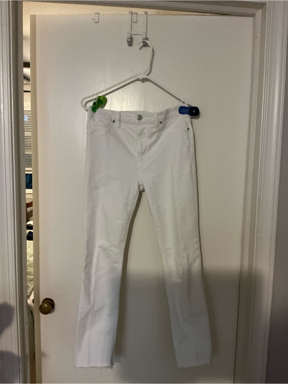 Hudson Jeans Women’s Skinny White Denim